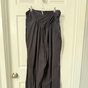 Free People “Pack Me Up” wide leg pants